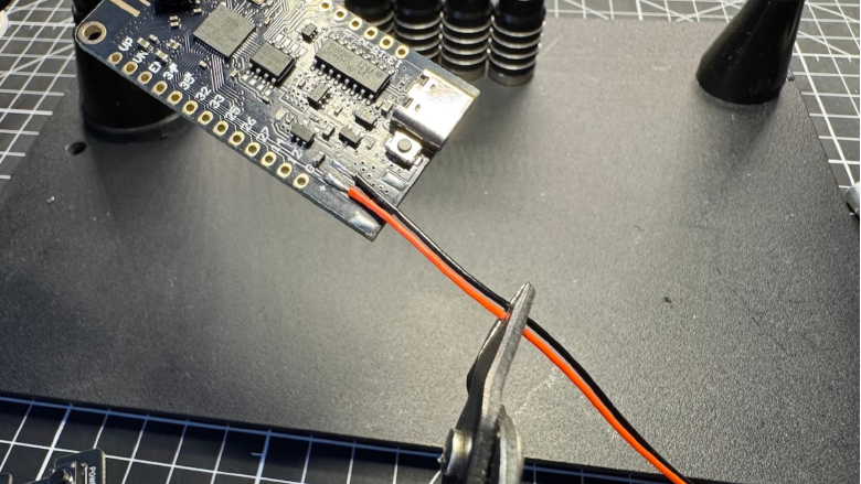 Cutting wires to correct length