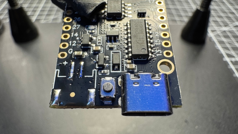 JST connector removed