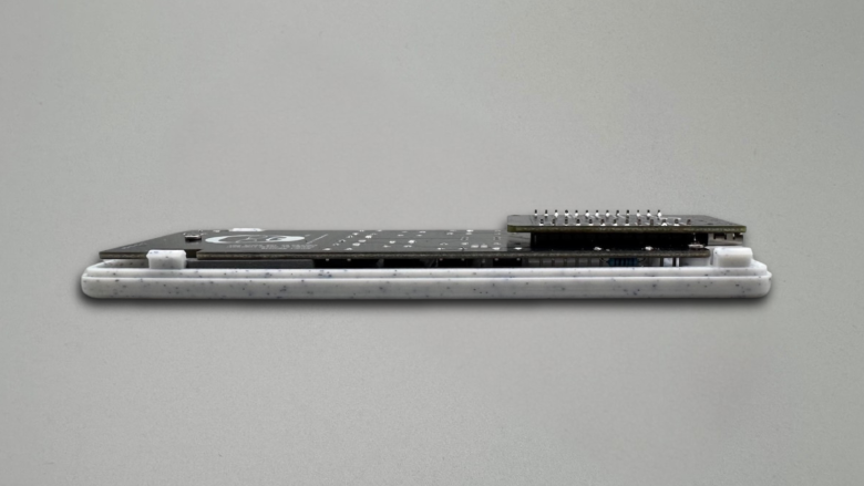 Check if no gaps are available and pogo pins have contact with PCB