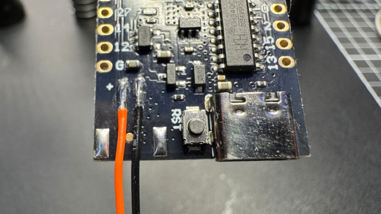Direct battery wiring to PCB after JST removal